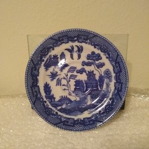 Maruia occupied Japan Willow antique dinner plate